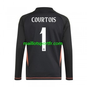 Maillot de Foot Real Madrid Thibaut Courtois 1 Gardien Exterieur 2024/25